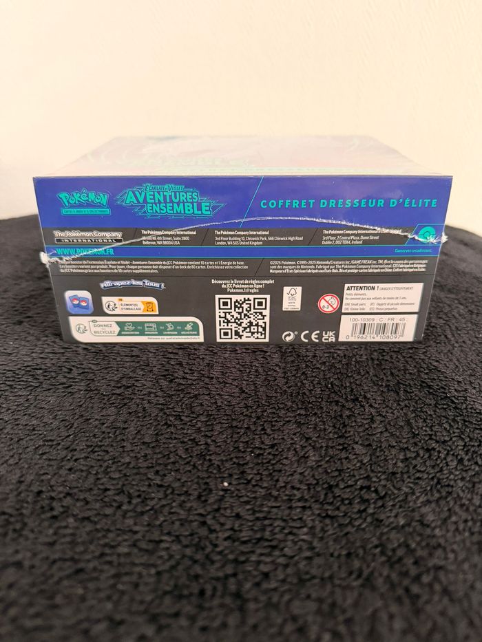 Coffret Dresseur d’Élite Pokémon EV09 – Aventure Ensemble (ETB) 🇫🇷 Scellé - photo numéro 4