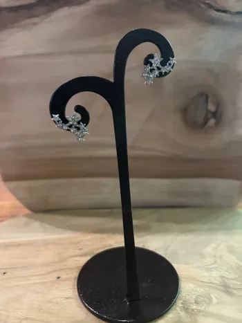 Boucles d’oreilles clou étoiles