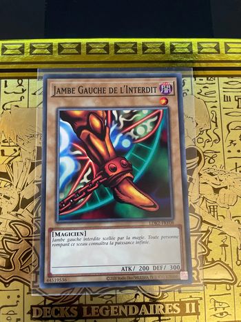 Carte Yu-Gi-Oh! : Jambe gauche de l’Interdit - LDK2-FRY08