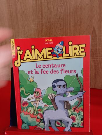 J'aime lire, n° 544 : Le Centaure et la fée des fleurs
