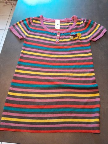 Robe multicolore