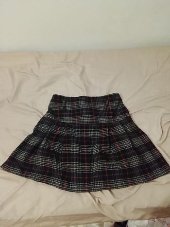 Jupe courte a rayure 