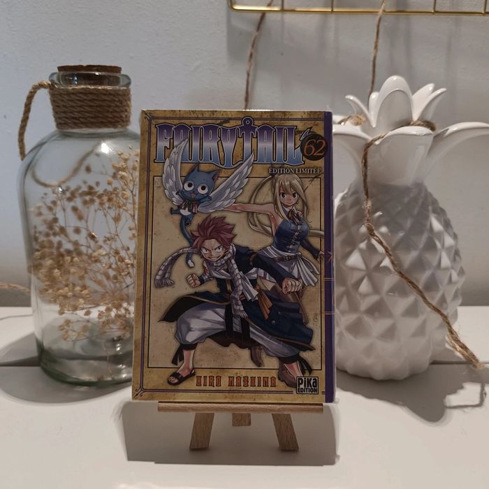 Manga Fairy tail tome 62 édition limitée