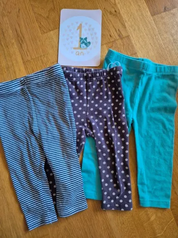 Lot 3 leggings