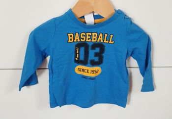 T-shirt ML garçon 6 mois C&A