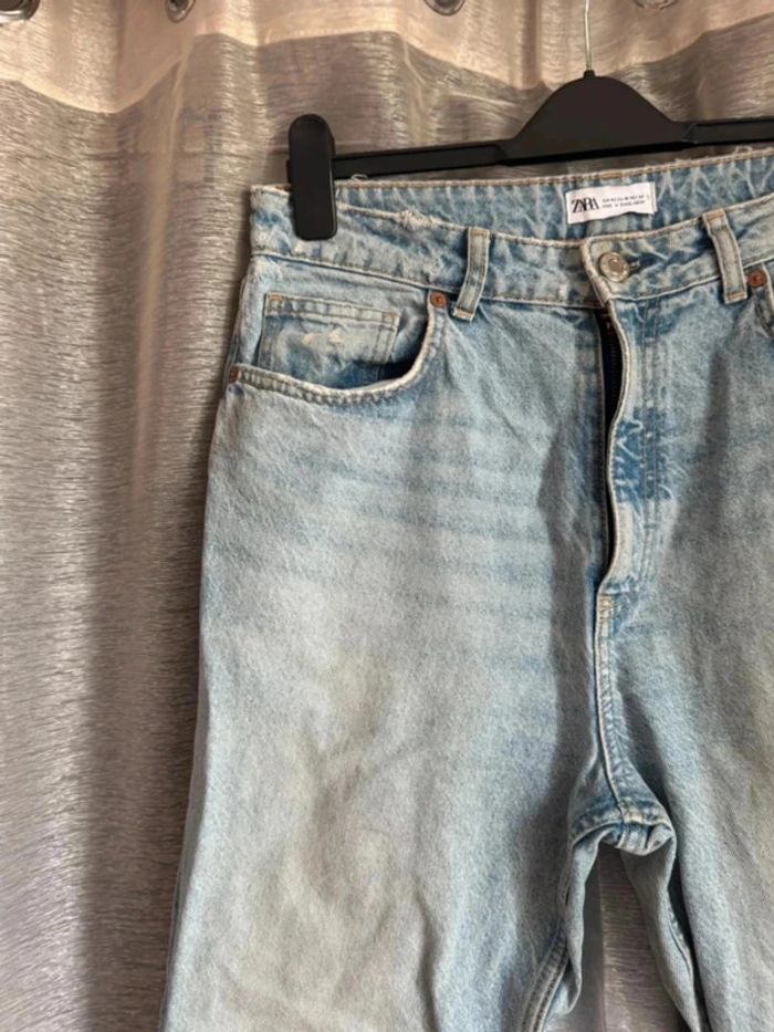 Jean troué bleu ciel | Zara - photo numéro 2