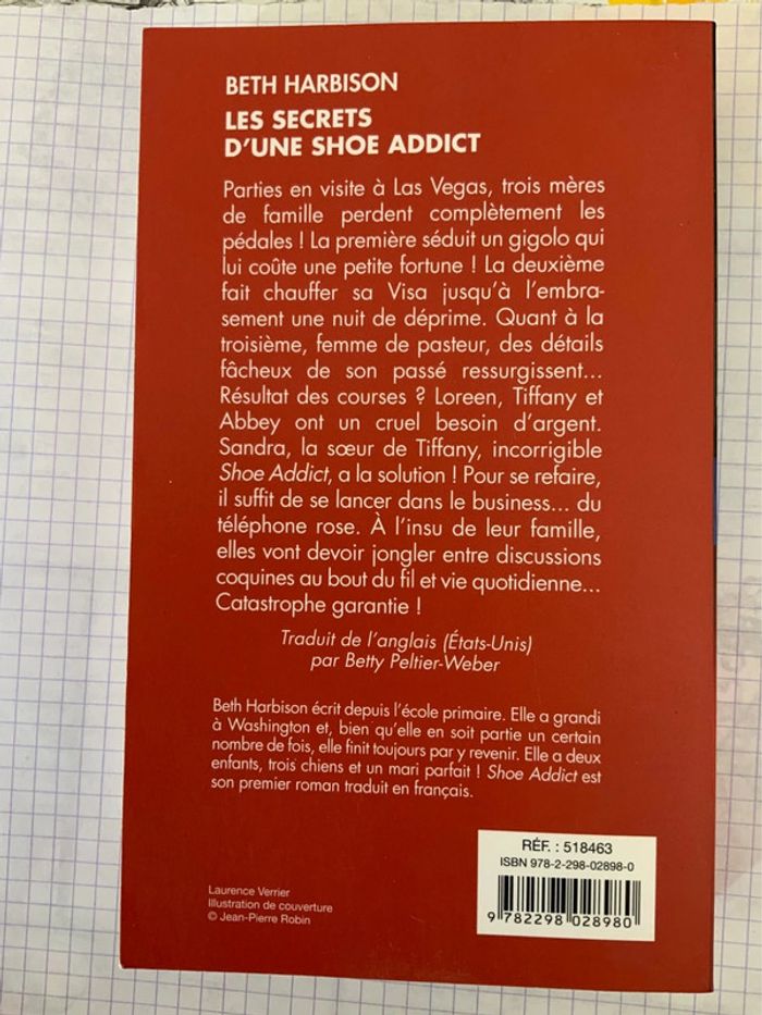 Livre de Beth Harrison : les secrets d’une Shoe Addict (piment) - photo numéro 2
