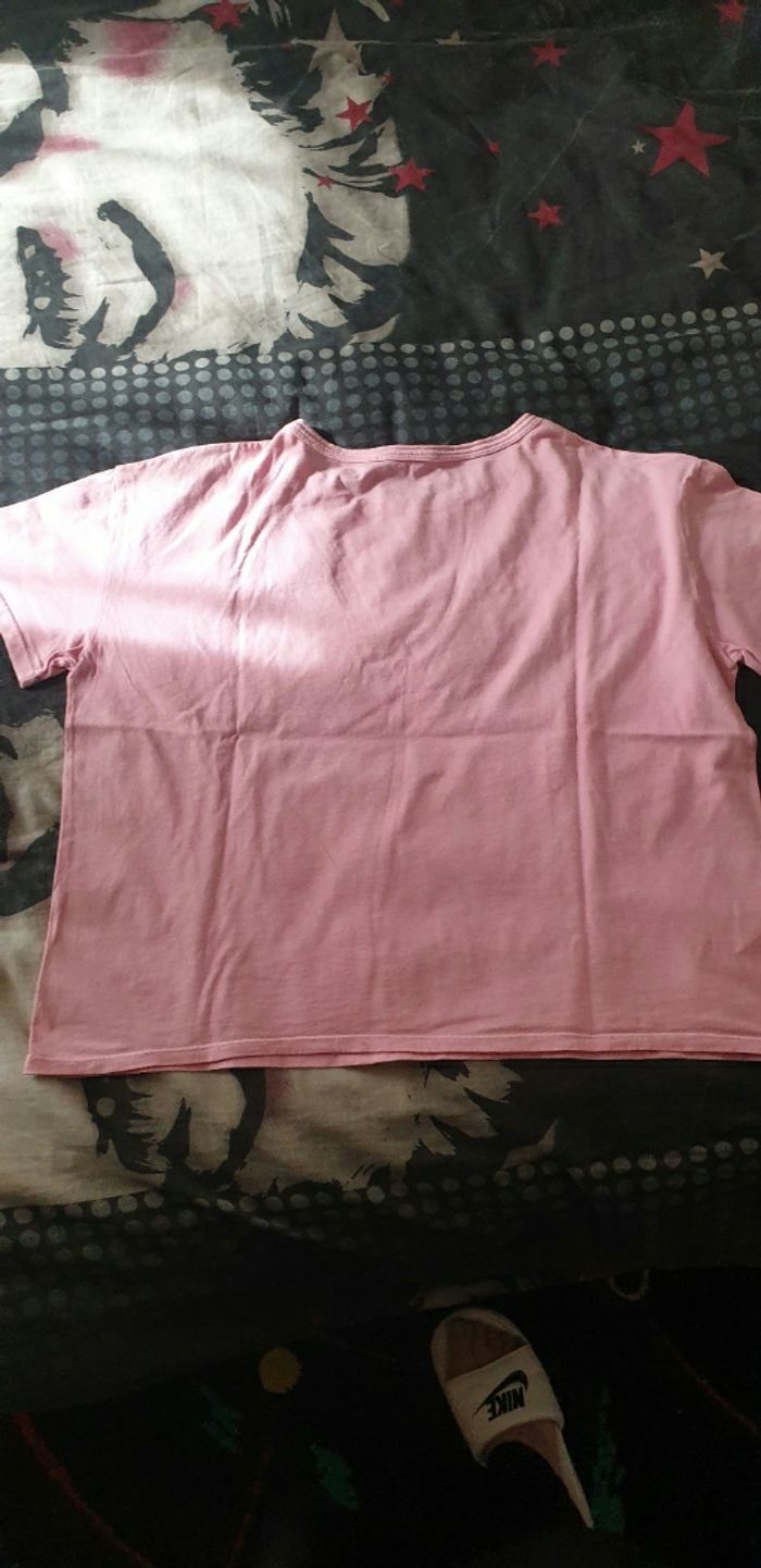 Tee-shirt rose MNG  M - photo numéro 2