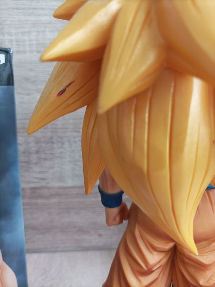Figurine Son Goku super Saiyan 3 Dragon Ball Z DBZ banpresto grandista Nero Bandai - photo numéro 4