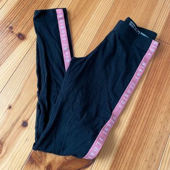 Legging bandes rose
