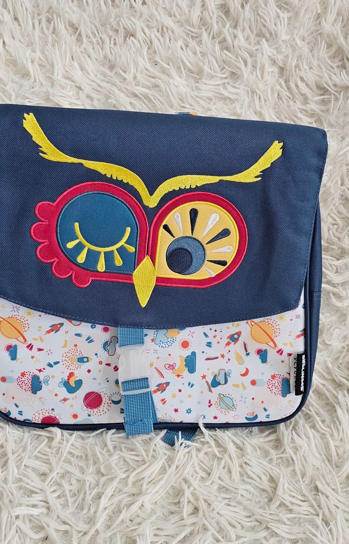 Cartable grande section Astros le hibou Les Déglingos Neuf - photo numéro 5
