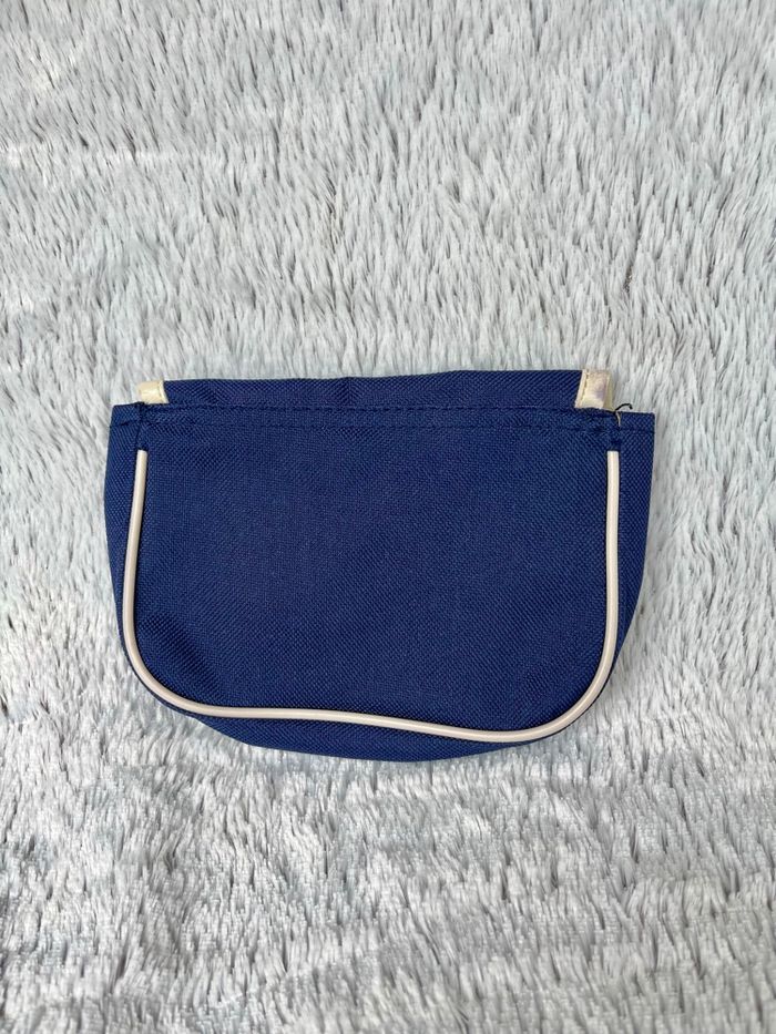 Pochette bleu marine neuve rangement sac maquillage voyage - photo numéro 2