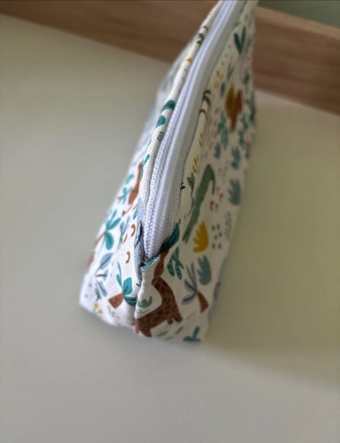 Pochette / trousse thème savane - photo numéro 5