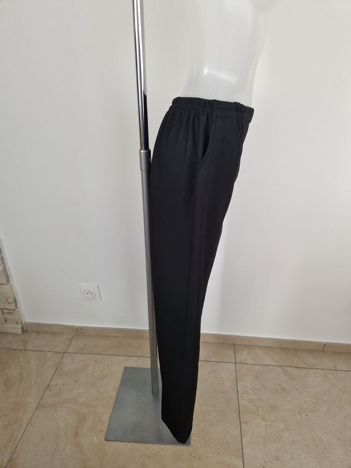Pantalon noir élastique - photo numéro 6
