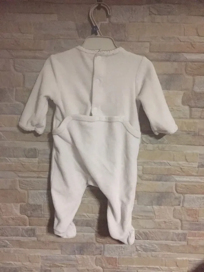 Pyjama blanc Disney baby 3M - photo numéro 4