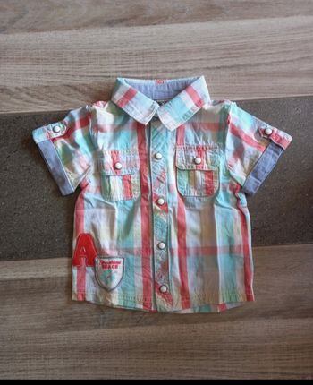 Chemise manches courtes 18 mois