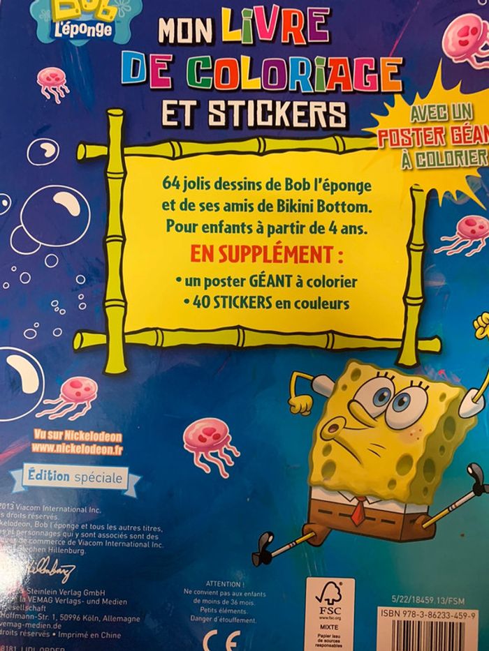 Mon livre de coloriage et stickers - photo numéro 2