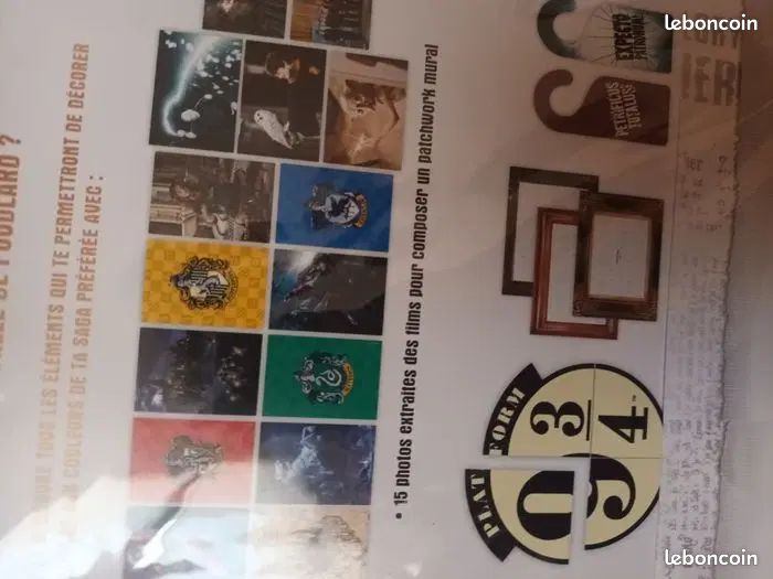 Kit de décoration de chambre Harry potter neuf Emballage jamais ouvert fille garçon mixte poster pho - photo numéro 3