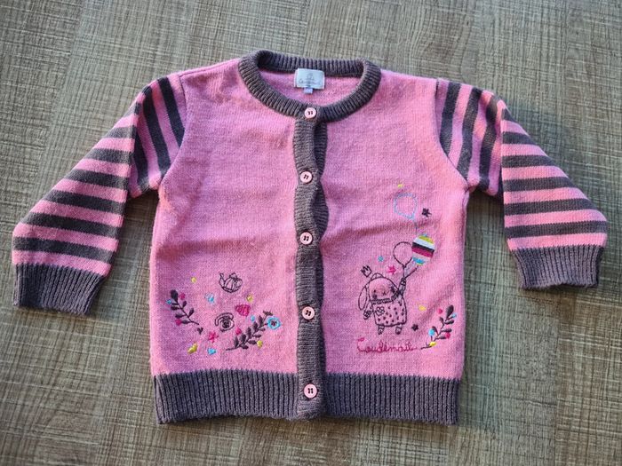 Lot 3 gilets 12 mois en très bon état - photo numéro 8