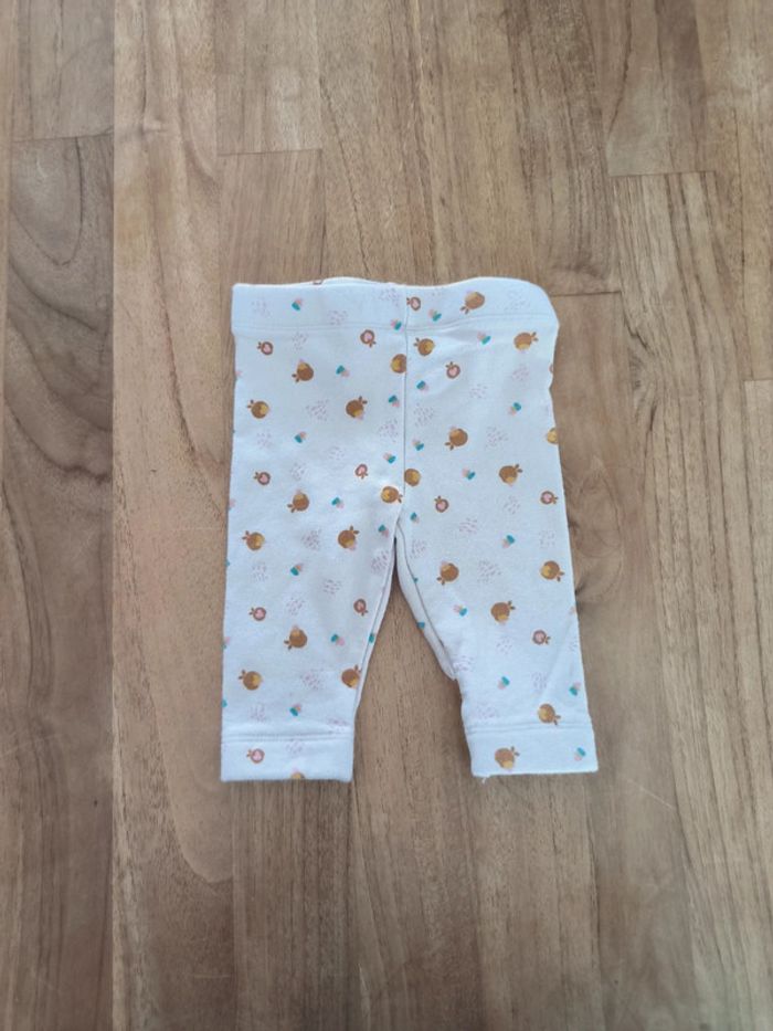 Legging chaud rose pâle Orchestra 3mois