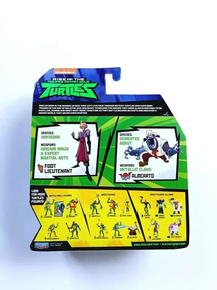 Figurine Foot Lieutenant Mystic Monk Rise of the Teenage Mutant Ninja Turtles TMNT - photo numéro 2