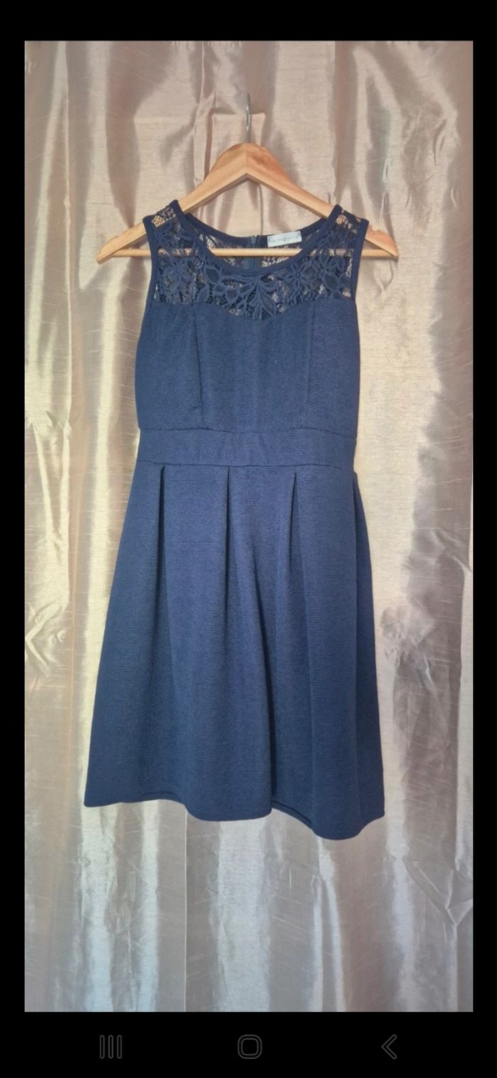 Robe bleue marine