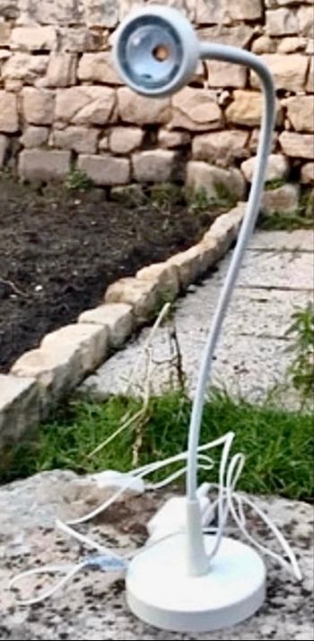 Lampe les blanche IKEA