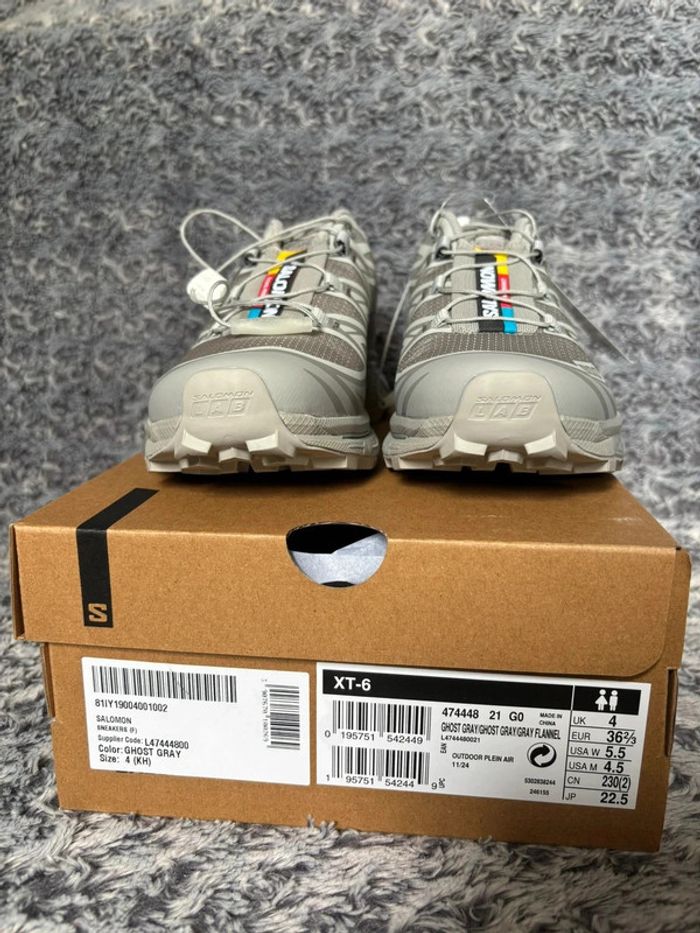 Salomon XT-6 Ghost Grey • Taille 36,5 - photo numéro 9