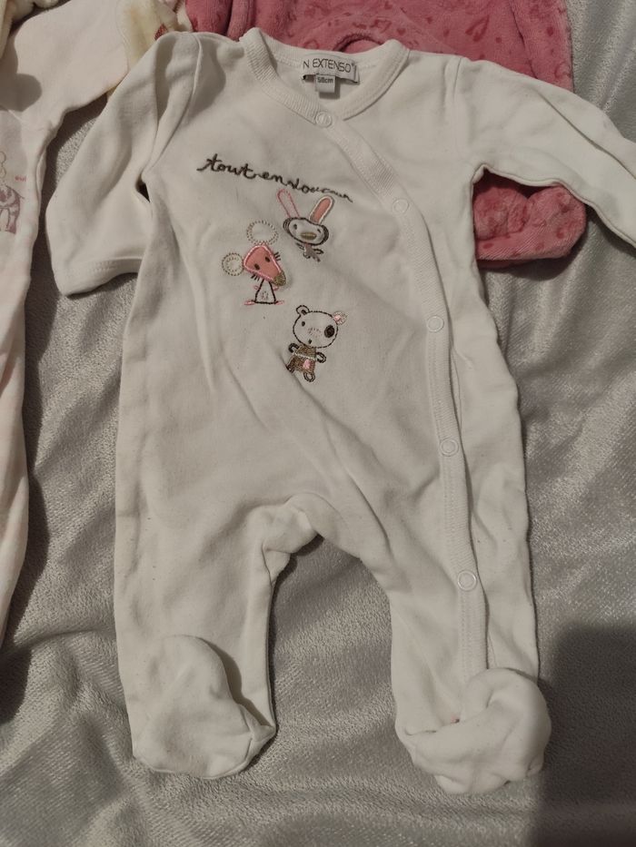 Lot pyjama naissance fille - photo numéro 2