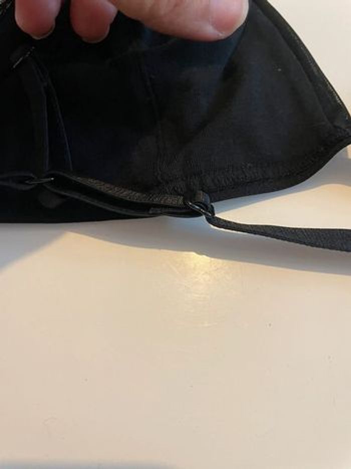 Brassière noire neuve taille S en coton - photo numéro 4