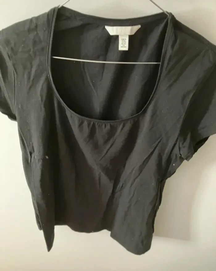 T shirt noir hm xl
