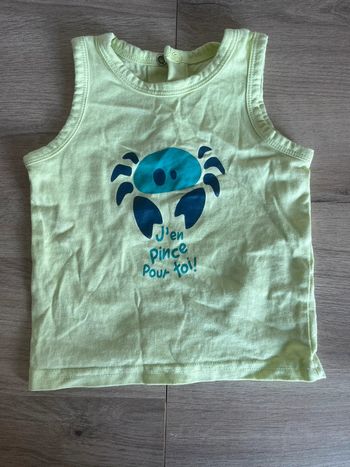 Débardeur bébé garçon