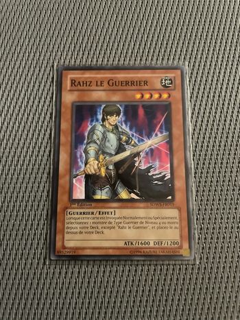 Carte Yu-Gi-Oh! Rahz le Guerrier SDWS-FR015