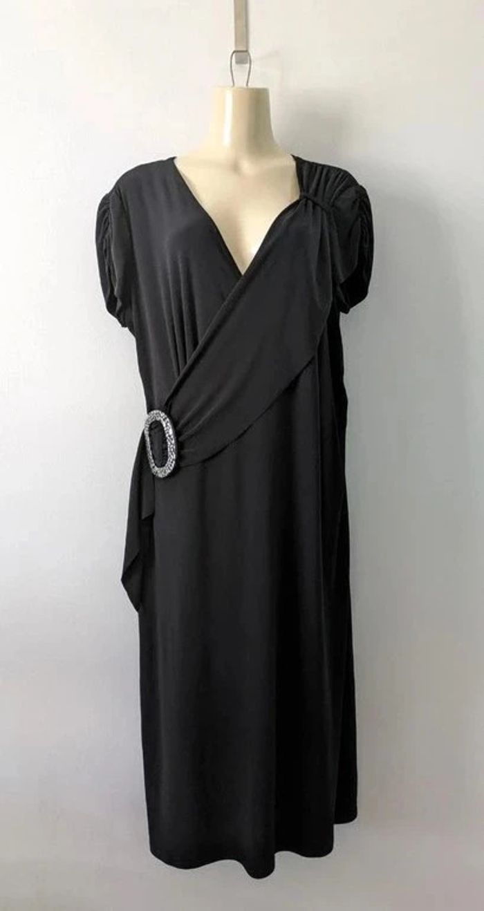 Robe noire longue chic - Joseph Ribkoff - taille 46