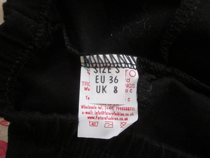 Leggings de grossesse court noir taille 36 - photo numéro 3