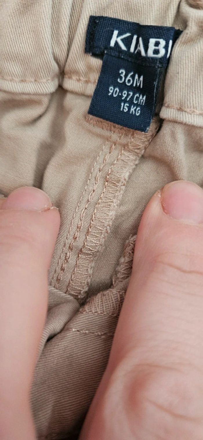 Pantalon crème - photo numéro 2