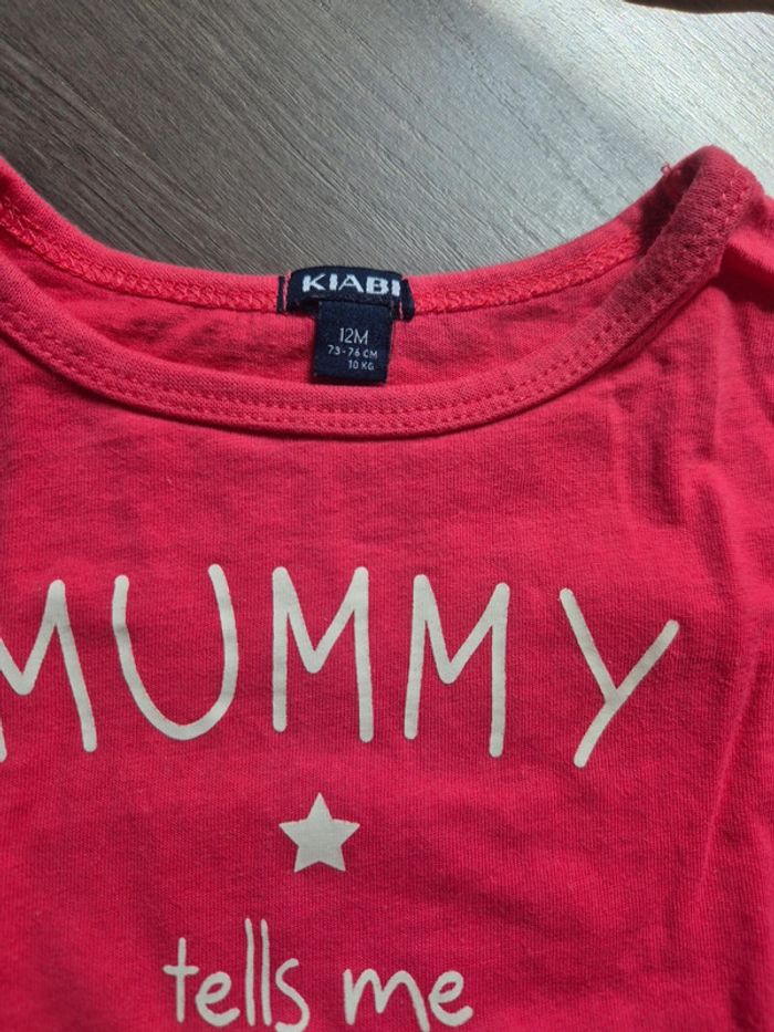 Beau t-shirt kiabi 12 mois - photo numéro 2