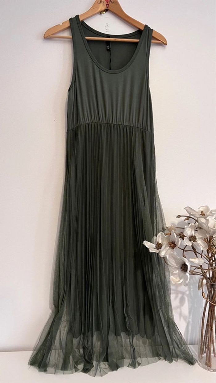 Superbe fond de robe / robe kaki 🤍🤍 - photo numéro 10