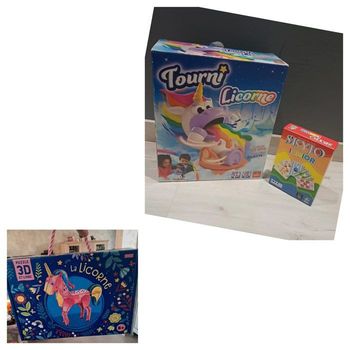 Lot de jeux licorne
