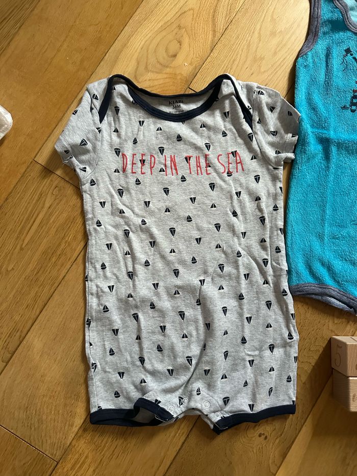 Lot de 3 barboteuse été 36 mois absorba et Kiabi - photo numéro 2