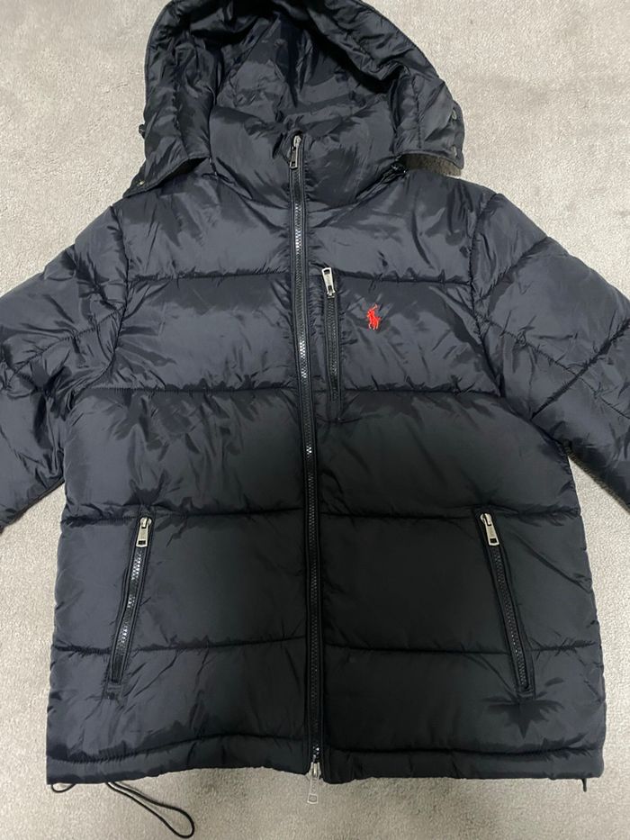 Doudoune Polo Ralph Lauren noire – taille S – neuve – capuche amovible - photo numéro 2