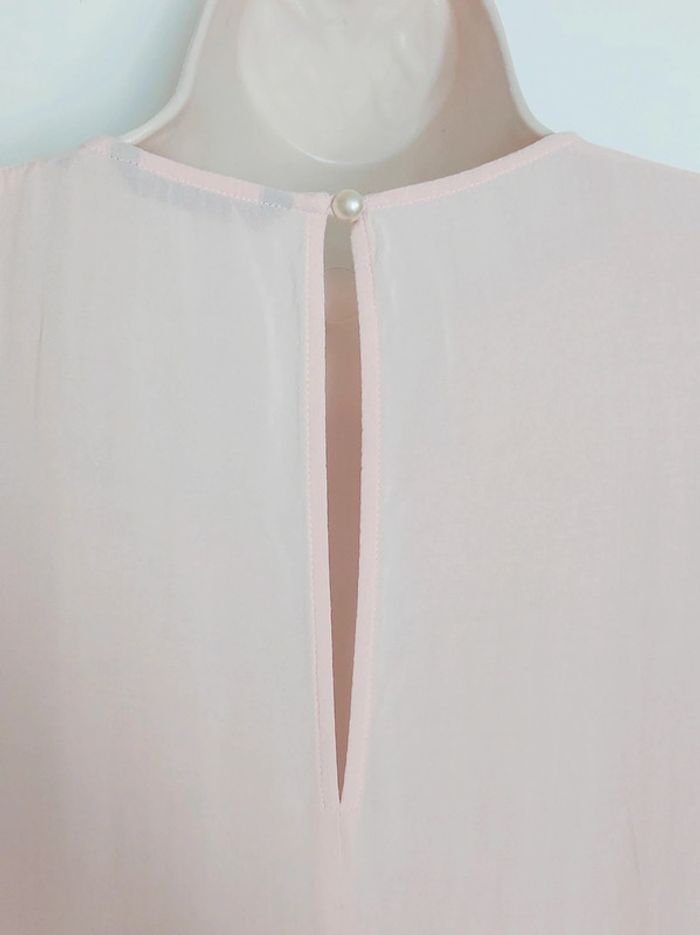 Blouse plissé rose pastel / Salsa - 34/XS à 36/S - photo numéro 8