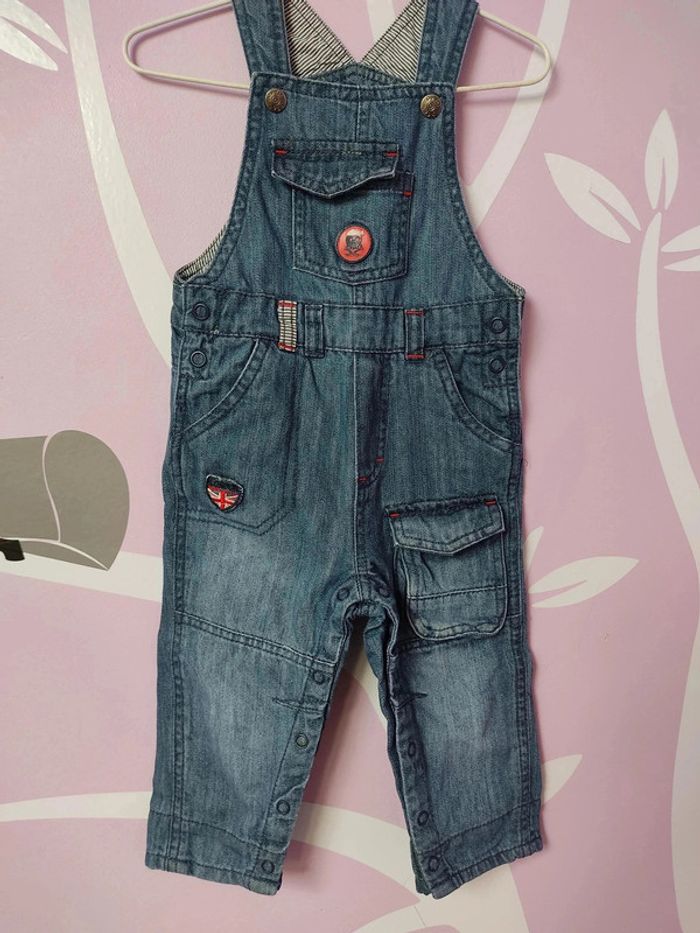 Salopette en jean 12 mois Orchestra