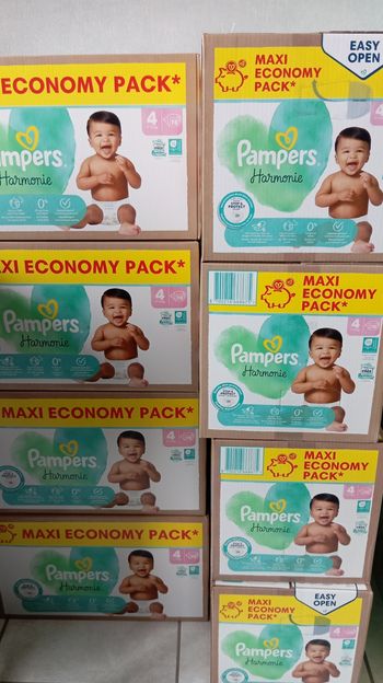 Pampers harmonie taille 4