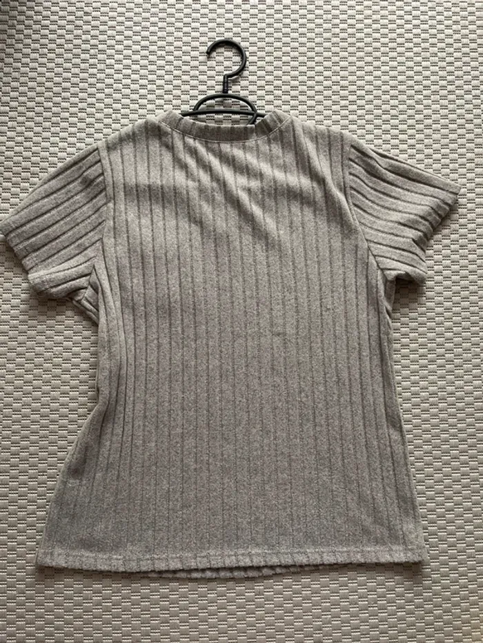 Teeshirt chaud taupe - photo numéro 2