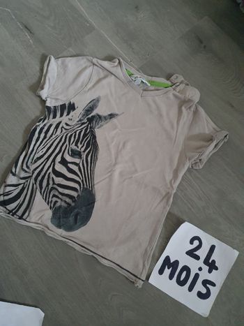 Maillot t-shirt 24mois garçon