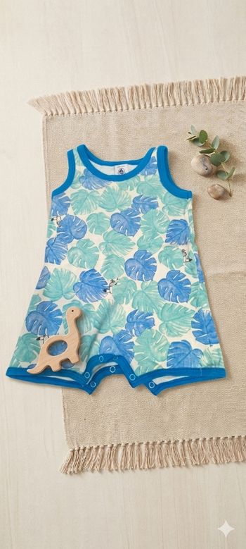 Barboteuse petit bateau 