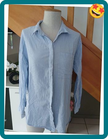 Chemise à rayures Taille M🌿💝