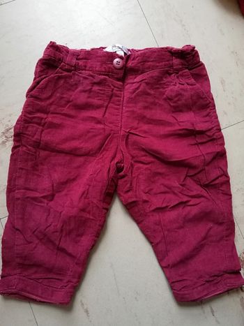 Pantalon doublé 9 mois