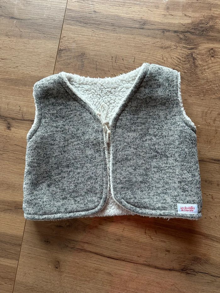 Gilet réversible fille 💞 92cm /98cm